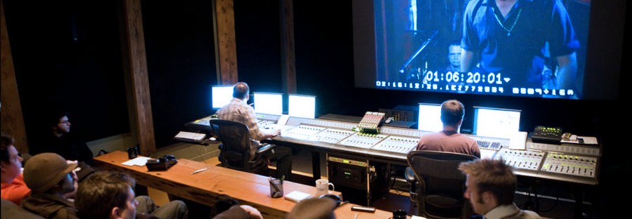 Sound Design for Visual Media and Film Production students at dbc sound by Vancouver Film School is licensed under CC BY 2.0