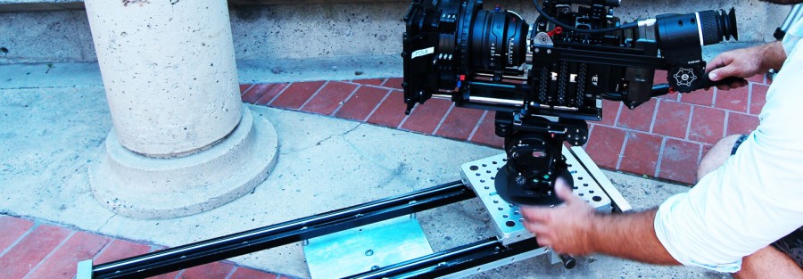 Filming down town Calgary by Dave Bloggs